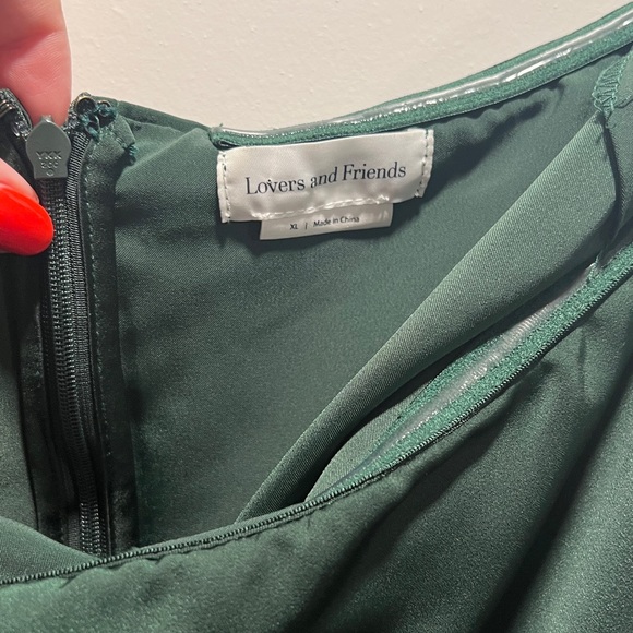 Revolve Lovers & Friends Violet Midi - Picture 3 of 4